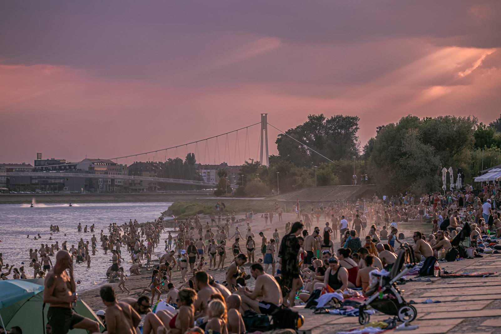 Osječani i ove nedjelje osvježenje potražili na Kopiki