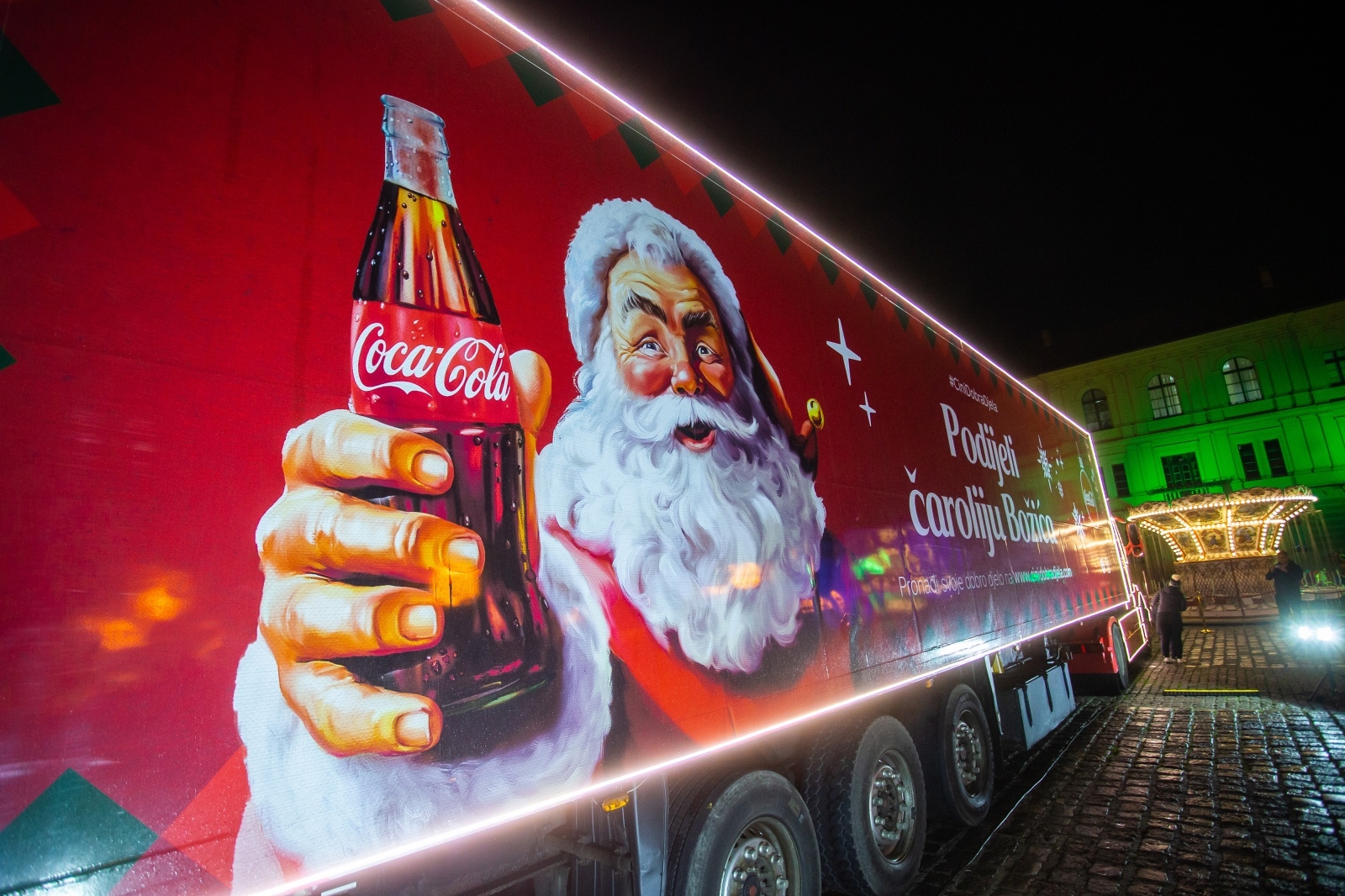 Coca Cola kamion u Osijeku