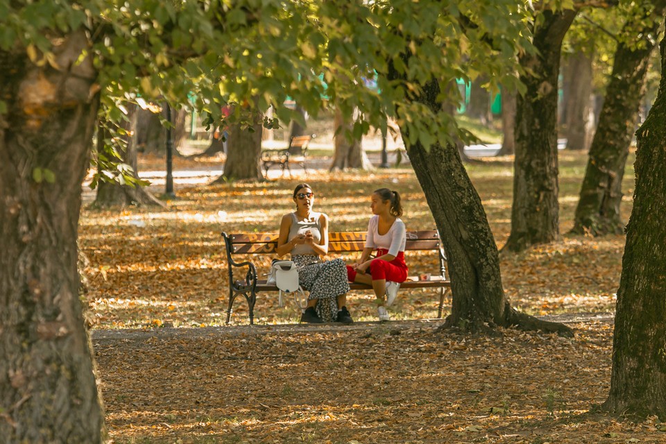 Jesen je stigla i u osječke parkove