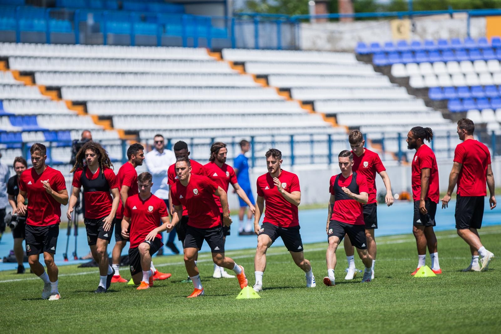 Gareth Bale i Ryan Giggs trenirali u Gradskom vrtu