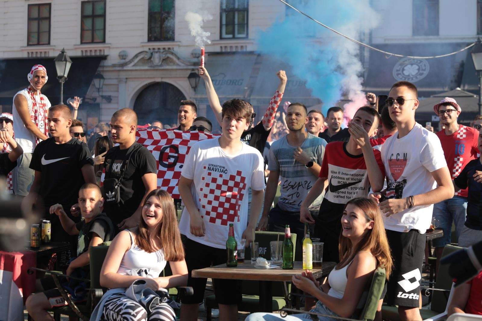 EURO 2020: Gledanje utakmice Hrvatska-Španjolska u Tvrđi