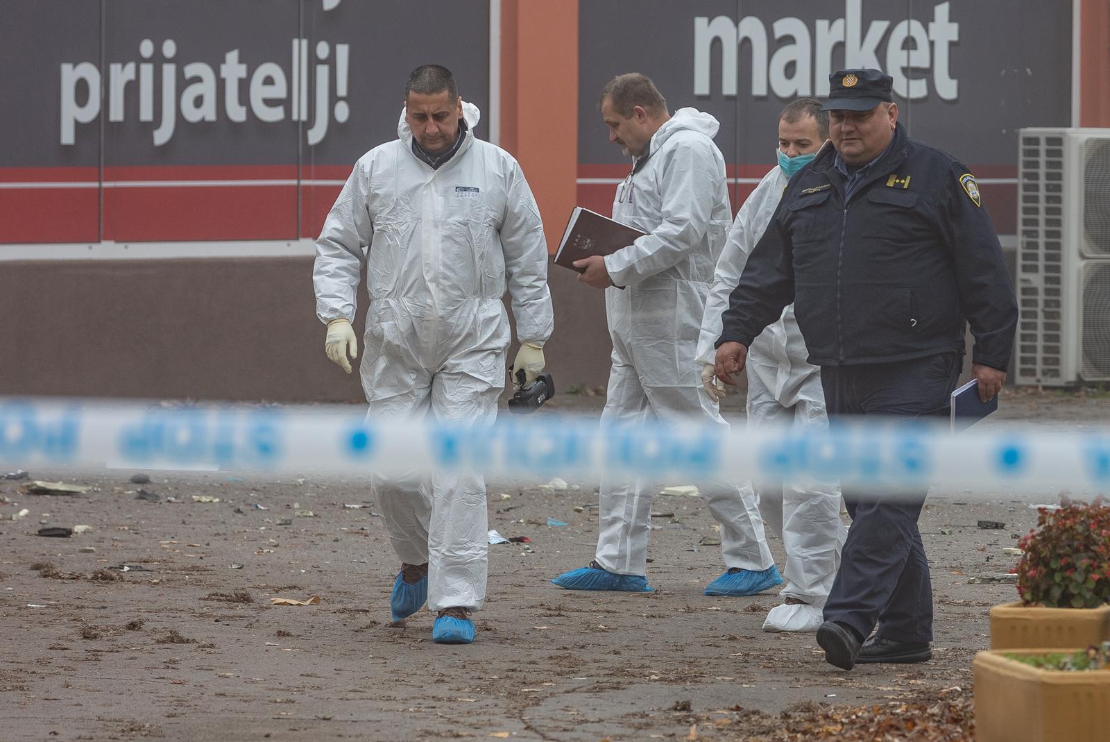 Eksplozivom raznesen bankomat u Ladimirevcima