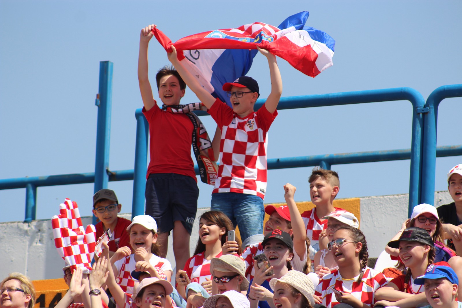Hrvatska nogometna reprezentacija u Osijeku