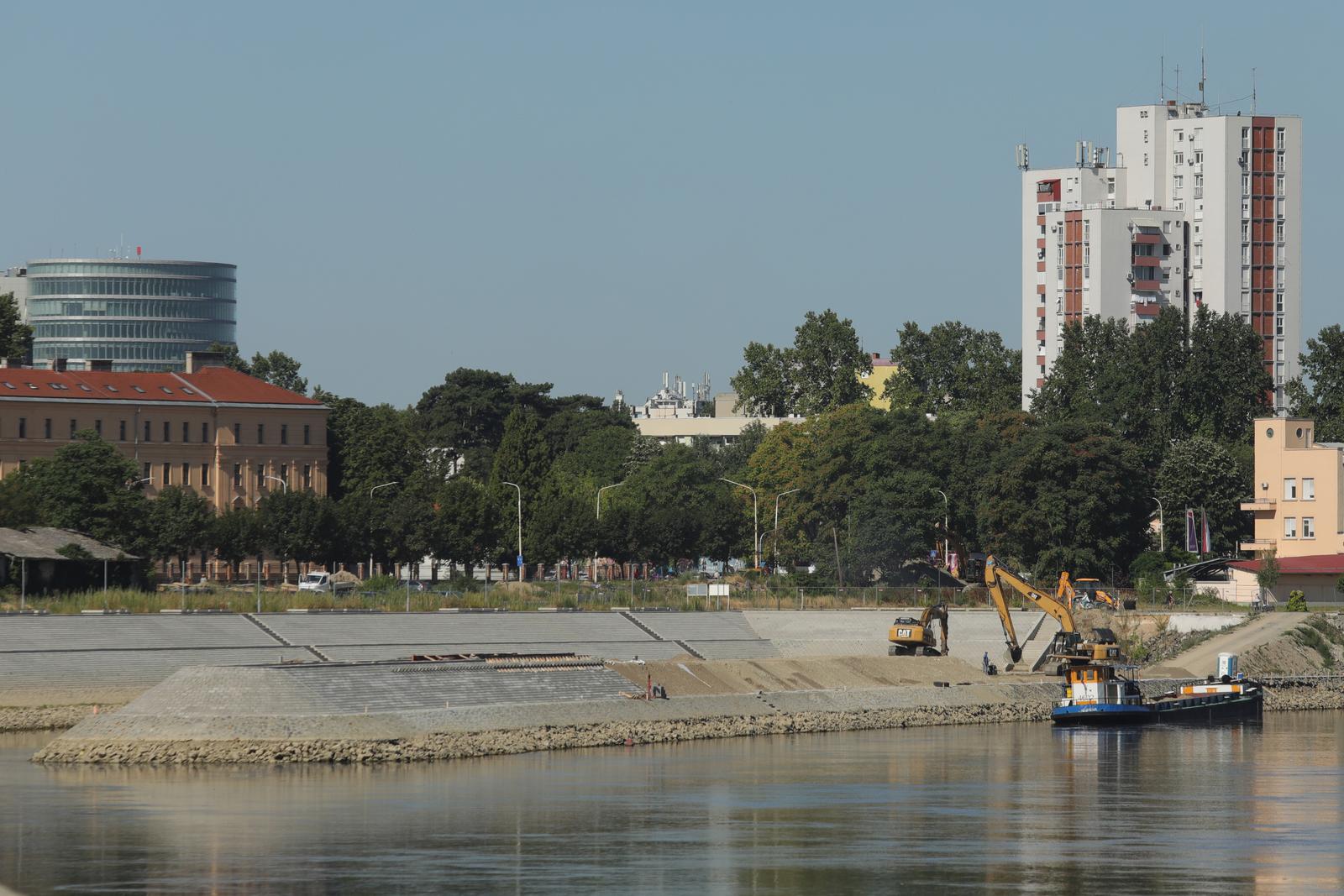 Radovi promenada Donji Grad
