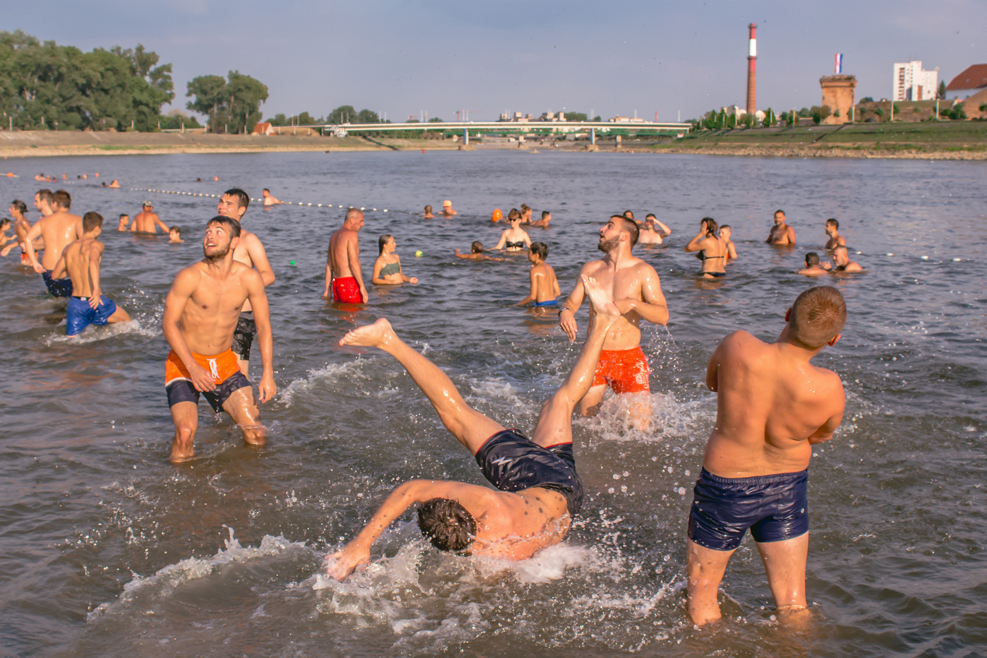 Kupanje Kopika Drava, kolovoz 2022.