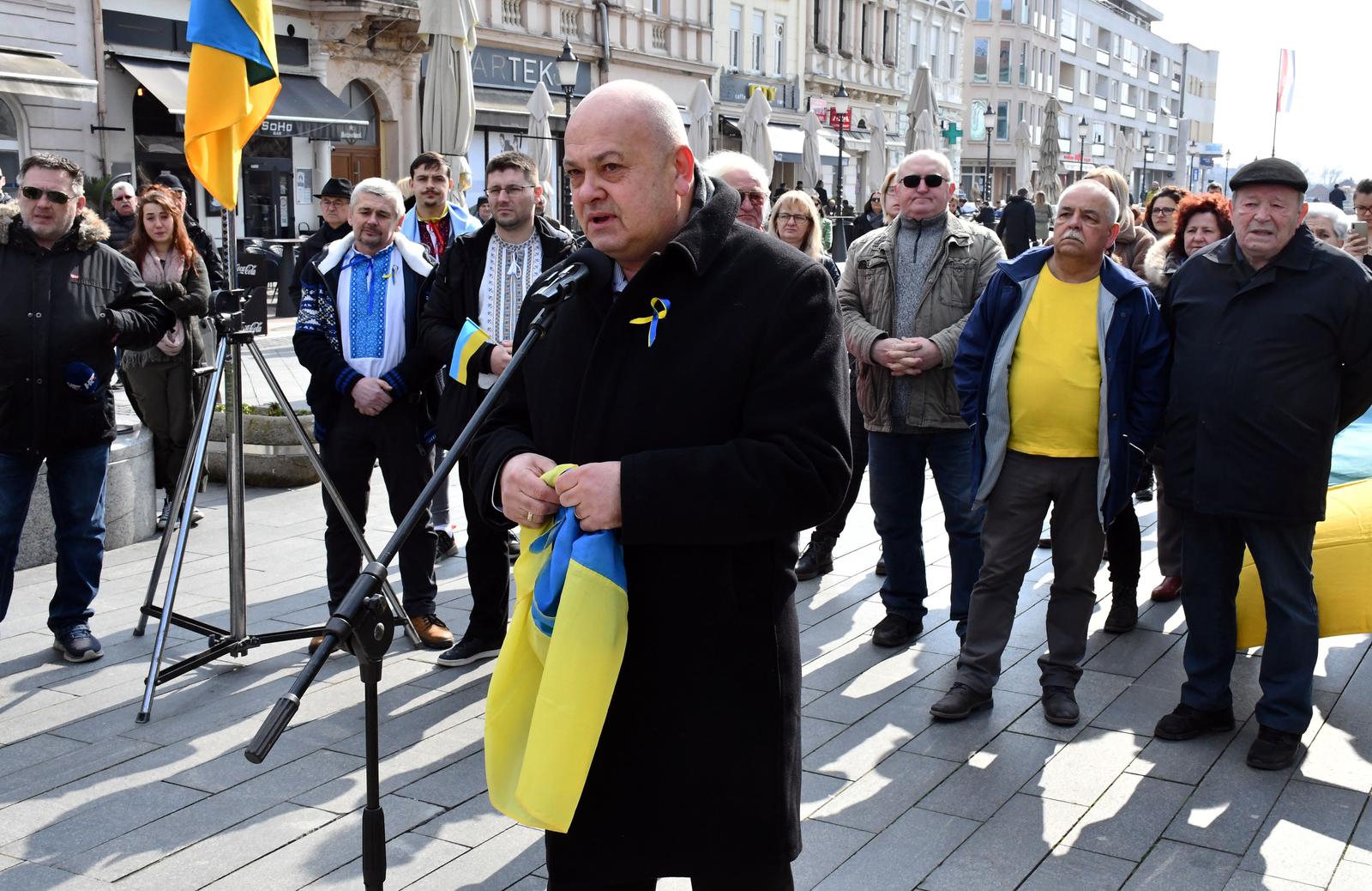 Skup podrške Ukrajini u Slavonskom Brodu