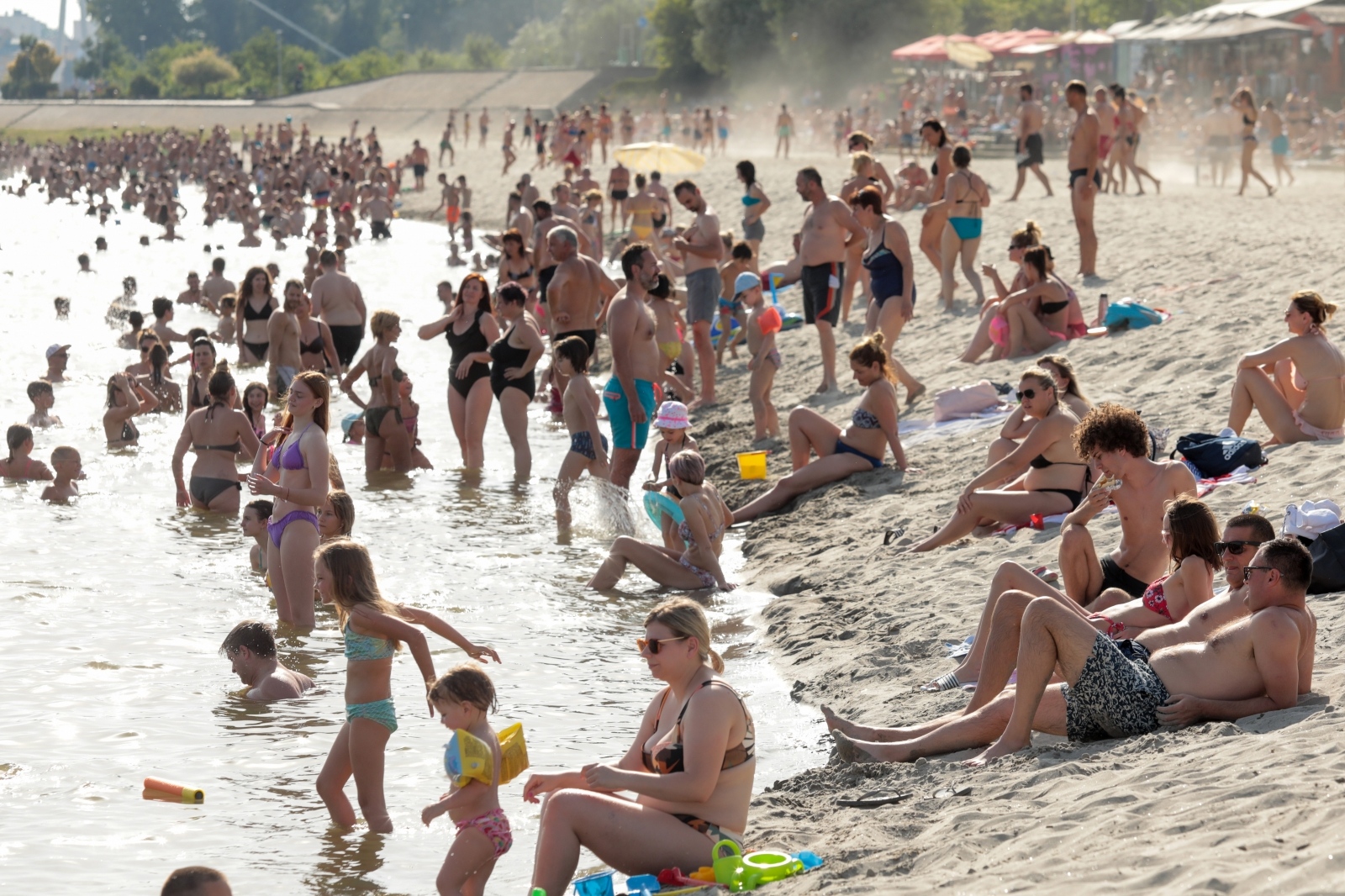 Osijek na vrućih +38°C
