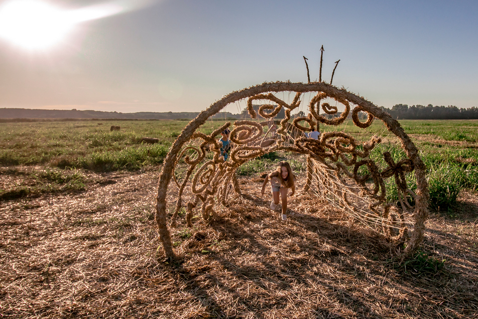 14. Slama Land Art festival 14. Slama Land Art festival