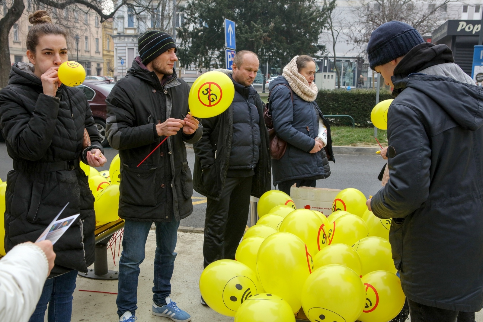 U Osijeku održan još jedan prosvjed protiv uvođenja 5G mreže