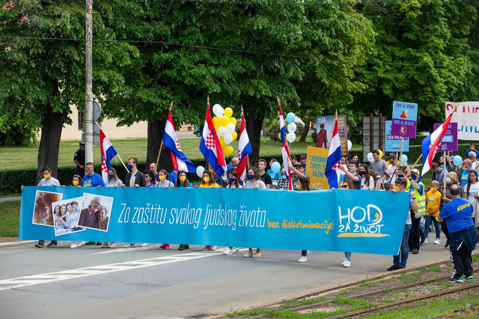 U Osijeku održan Hod za život