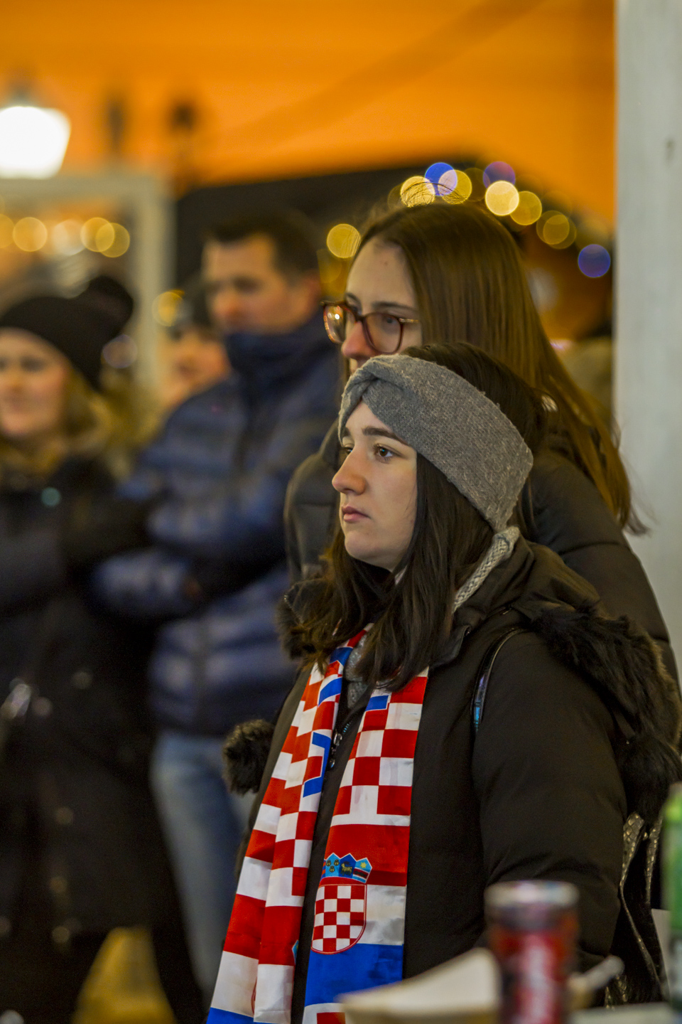 Slavlje nakon pobjede Hrvatske