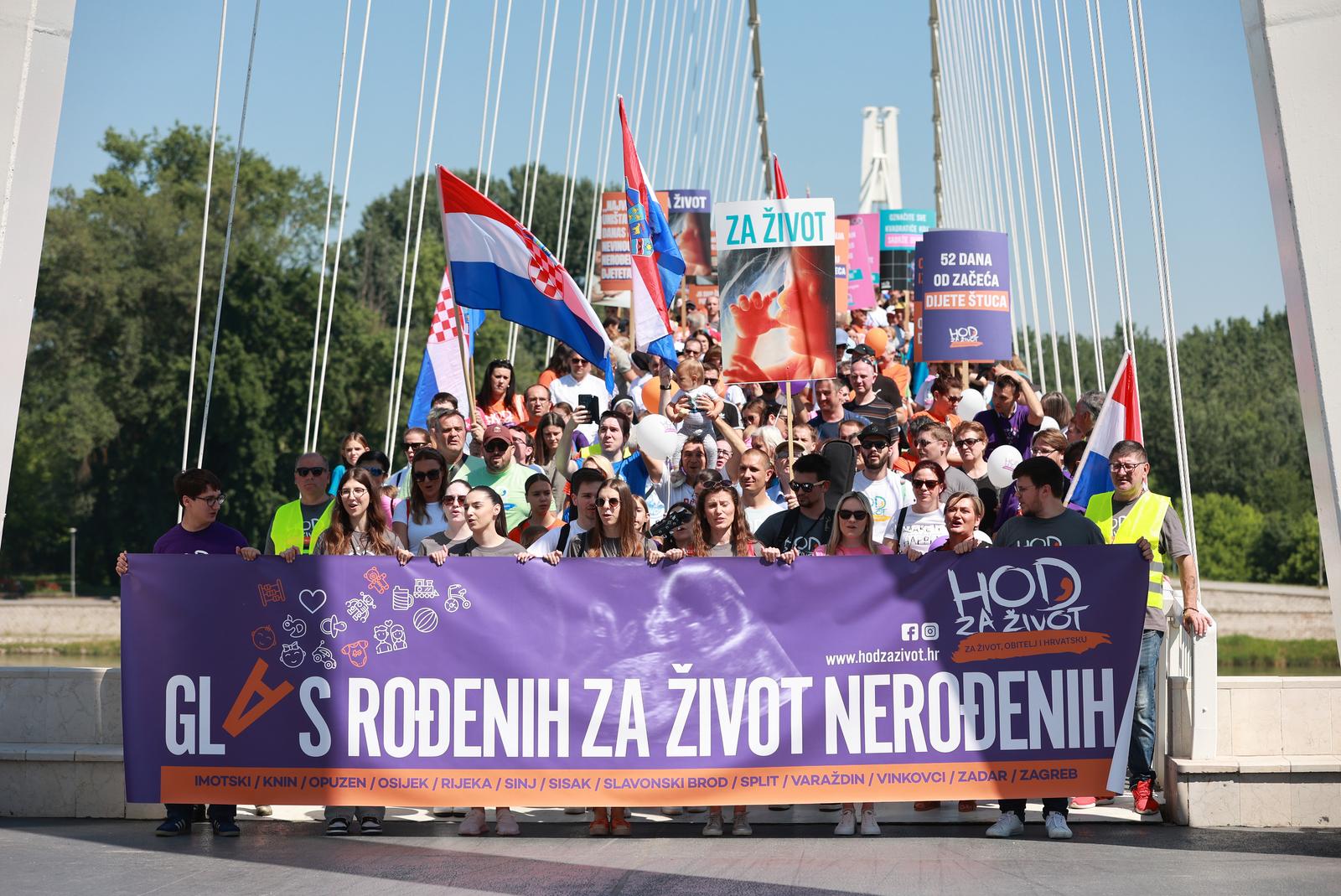 Hod za život Osijek 2024.