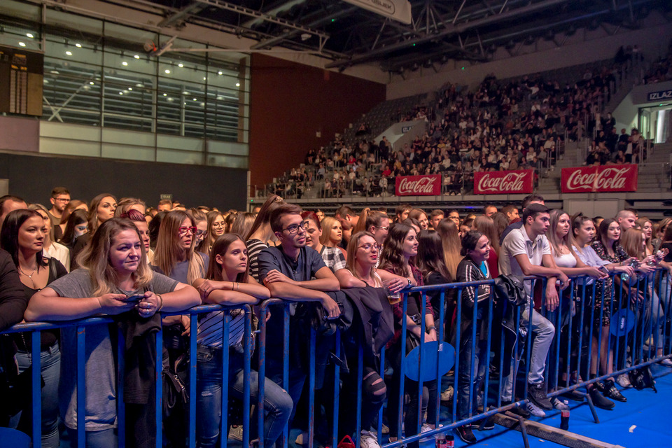 Osijek, 19.10.2019. Željko Samardžić u dvorani Gradski vrt Osijek, 19.10.2019. Željko Samardžić u dvorani Gradski vrt