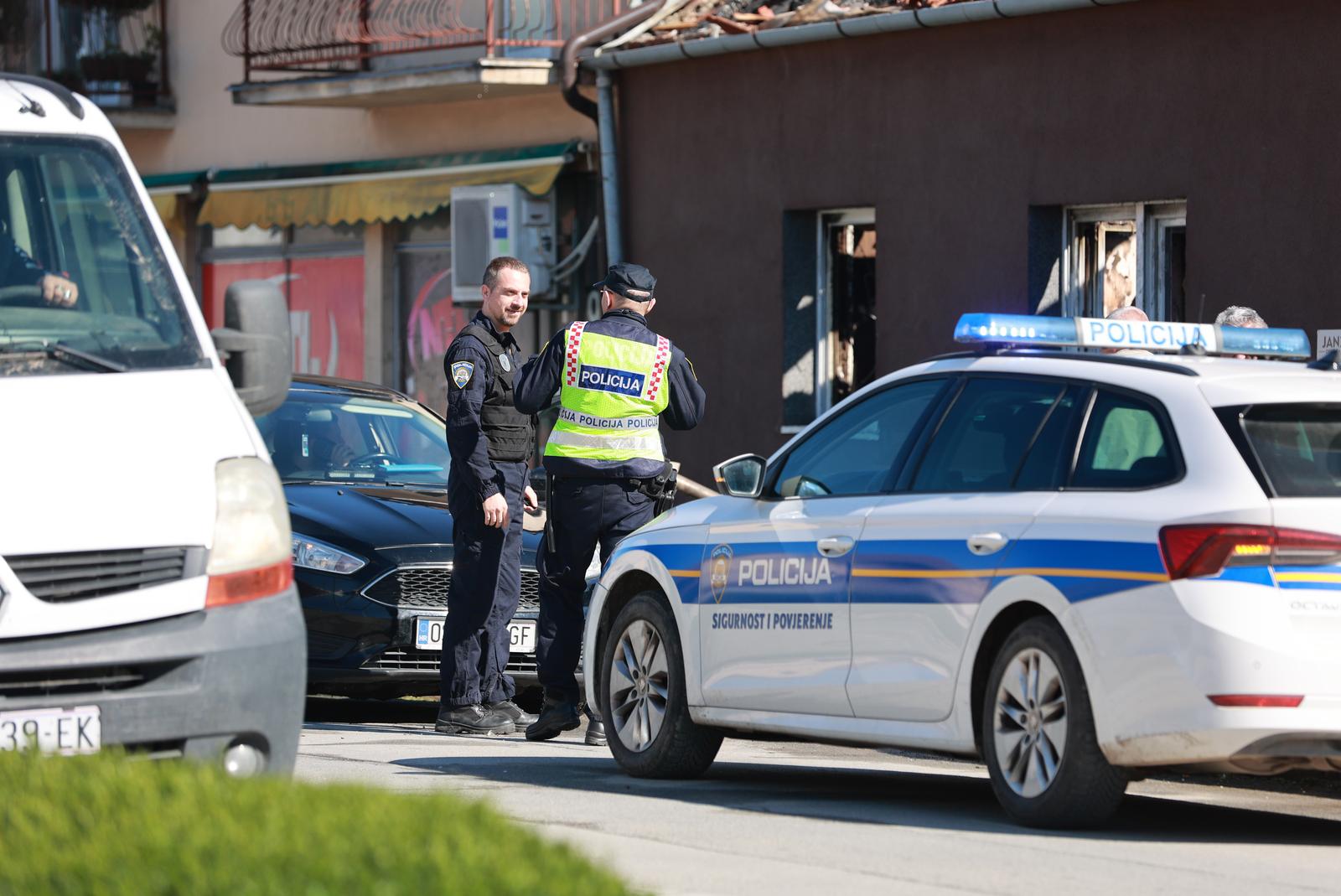 Požar kuće u Donjem Miholjcu