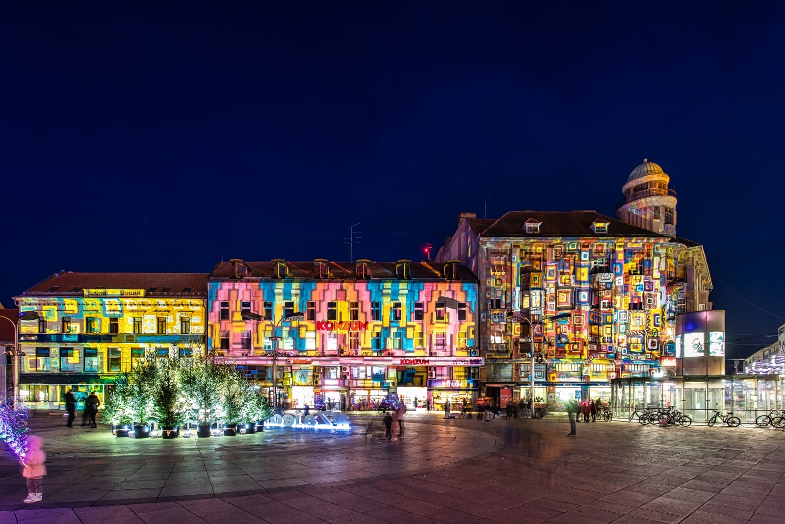 Kaleidoskop na Trgu Ante Starčevića – festival svjetlosti