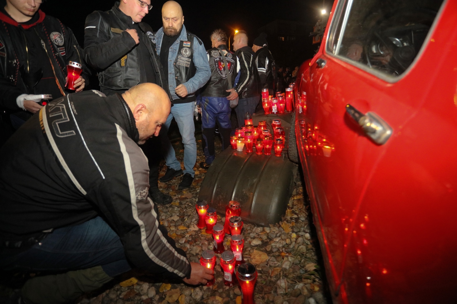 Karavana motociklista stigla kod Crvenog fiće