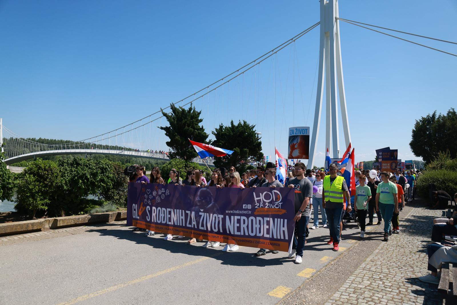 Hod za život Osijek 2024.