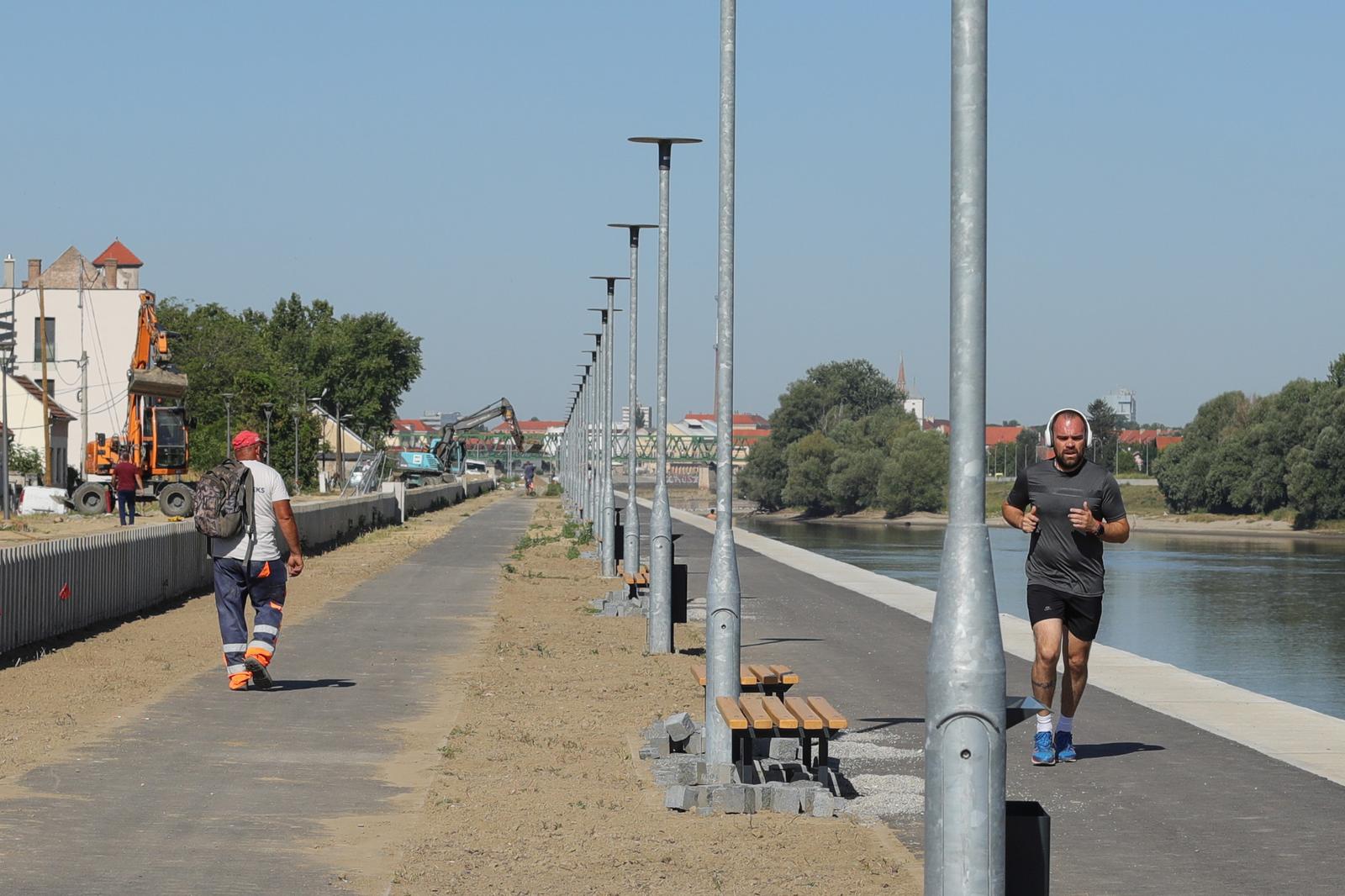 Radovi promenada Donji Grad