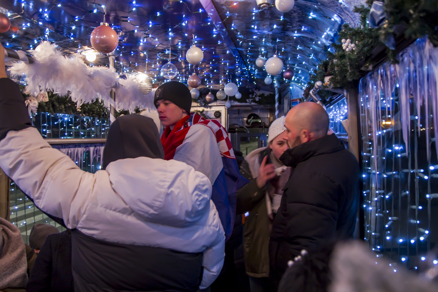Slavlje nakon pobjede Hrvatske