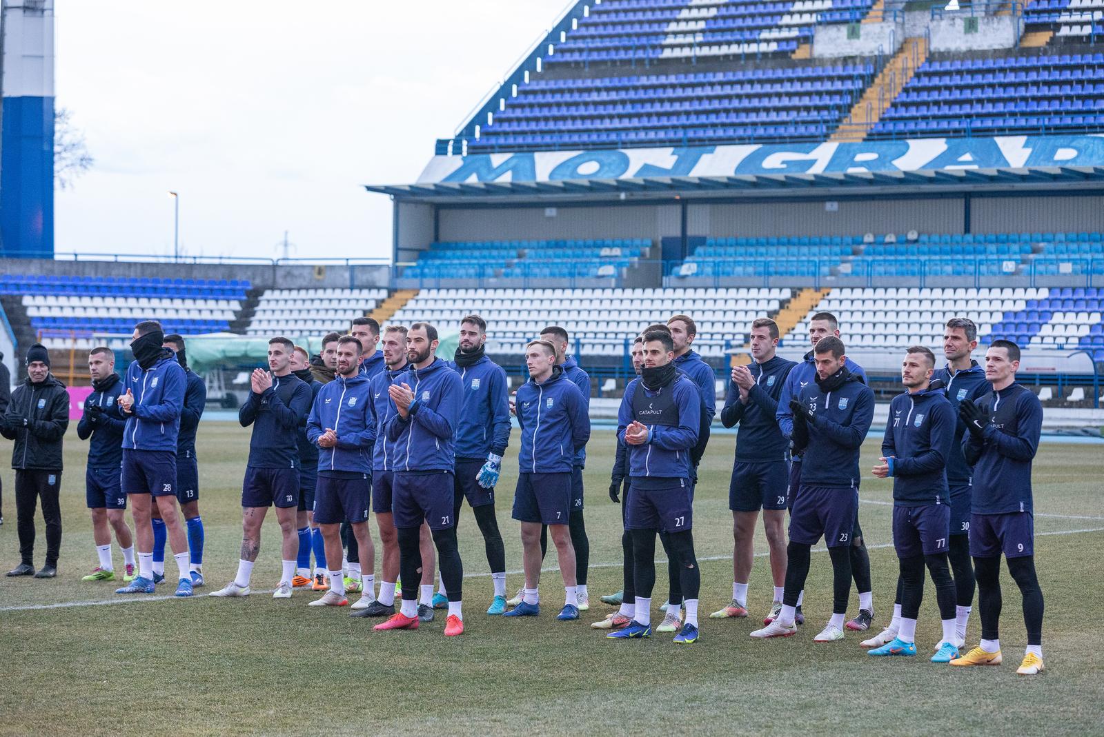 Kohorta na treningu Osijeka Kohorta na treningu Osijeka