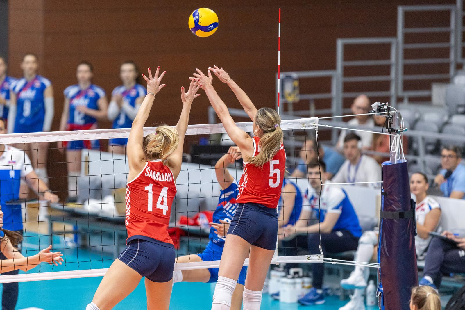 Hrvatske odbojkašice u Gradskom vrtu bolje od Slovakinja