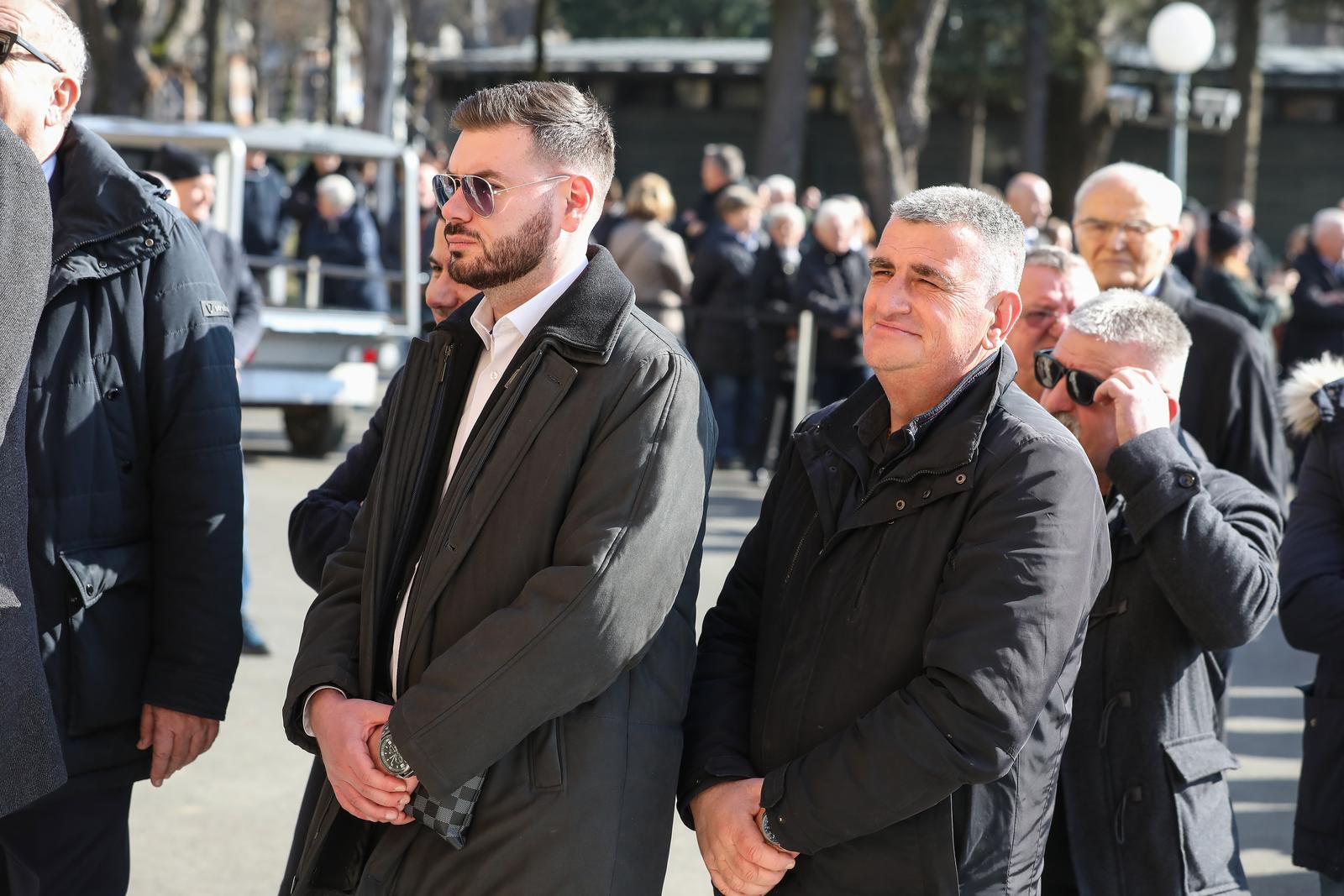 Posljednji ispraćaj Ćire na Mirogoju