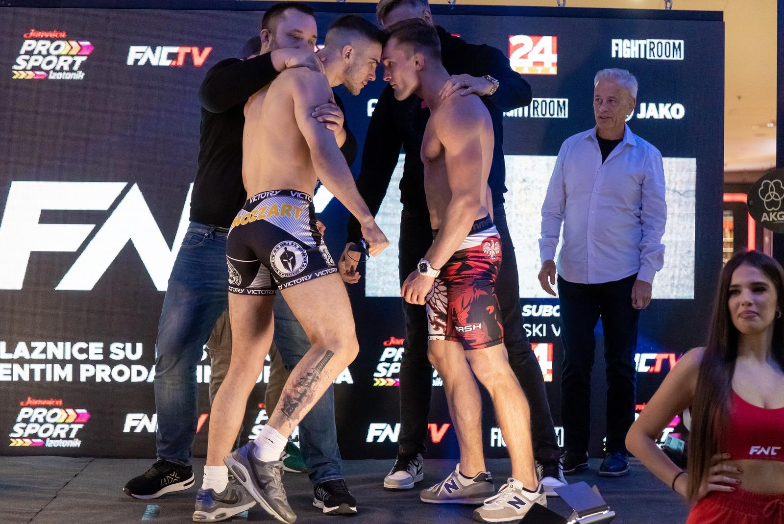 Službeno vaganje boraca za Armagedon finale i FNC 4