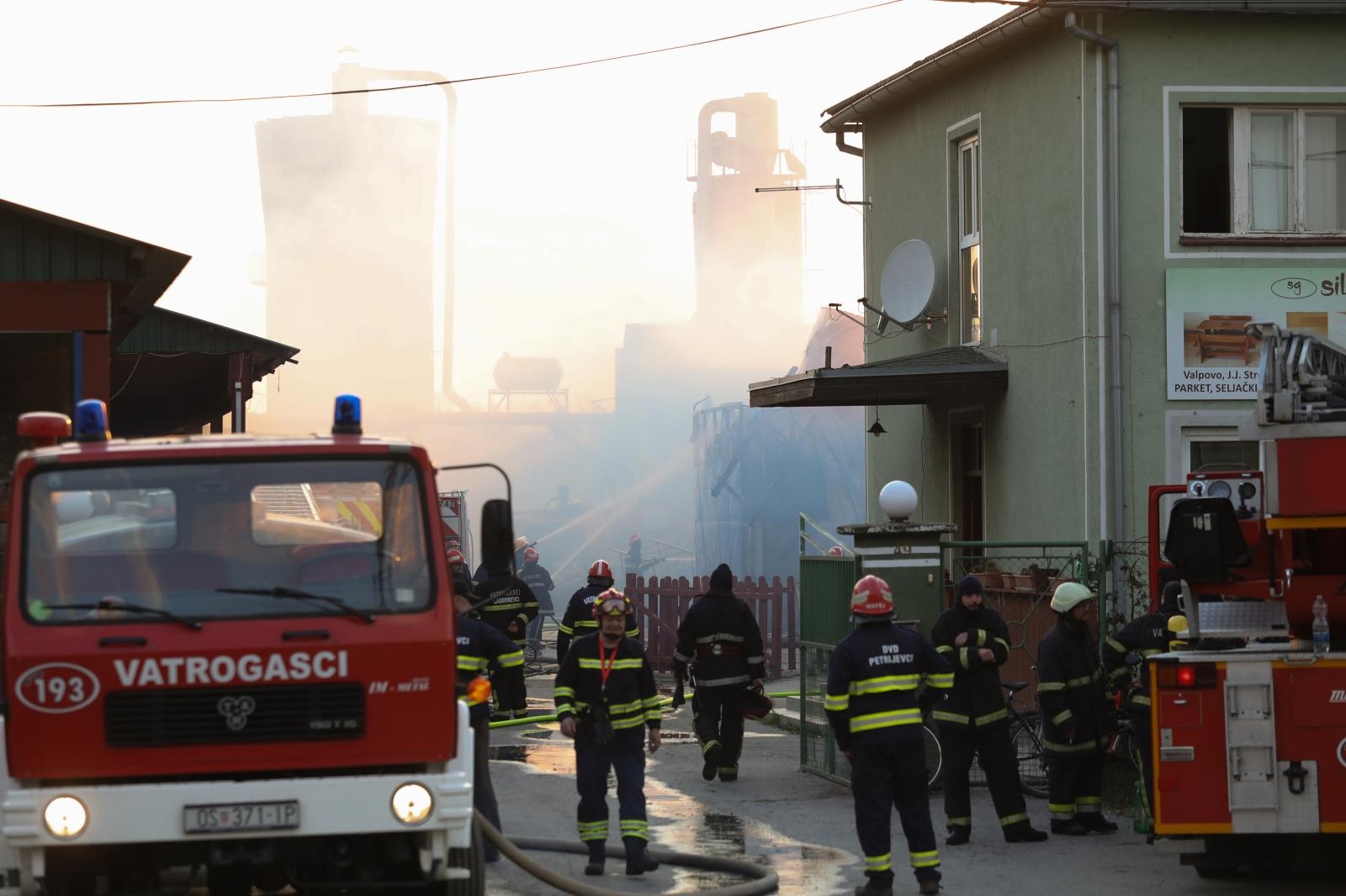 Veliki požar u Valpovu