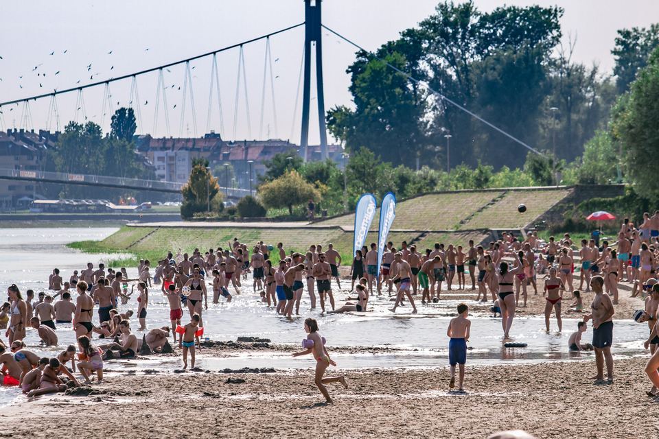 Subotnja uživancija na osječkoj Kopiki