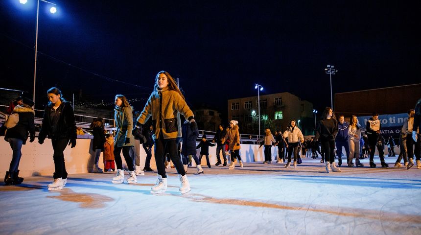 Klizalište Sokol Centra u Osijeku