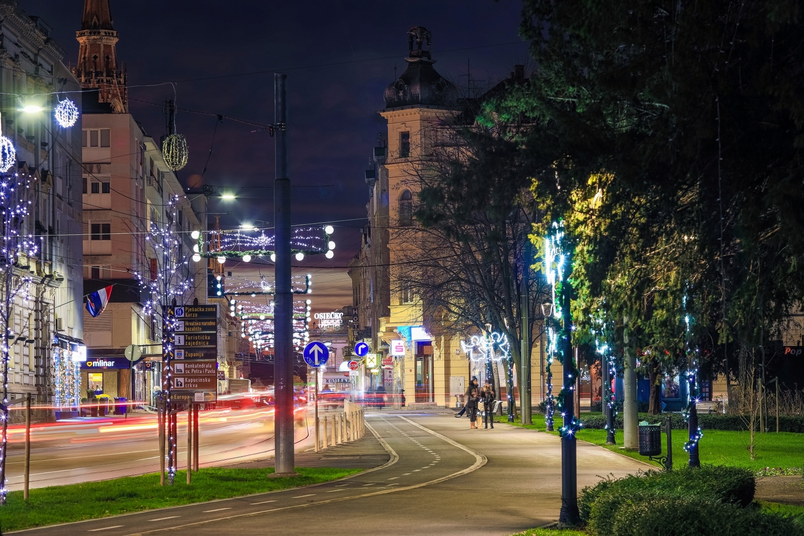 Adventska čarolija u središtu Osijeka 2020.