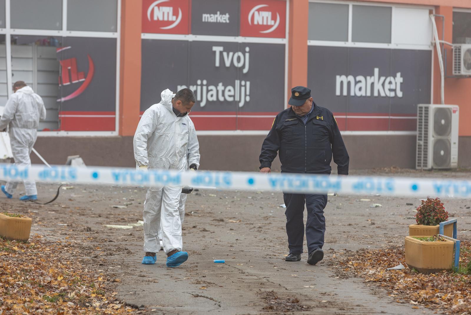Eksplozivom raznesen bankomat u Ladimirevcima