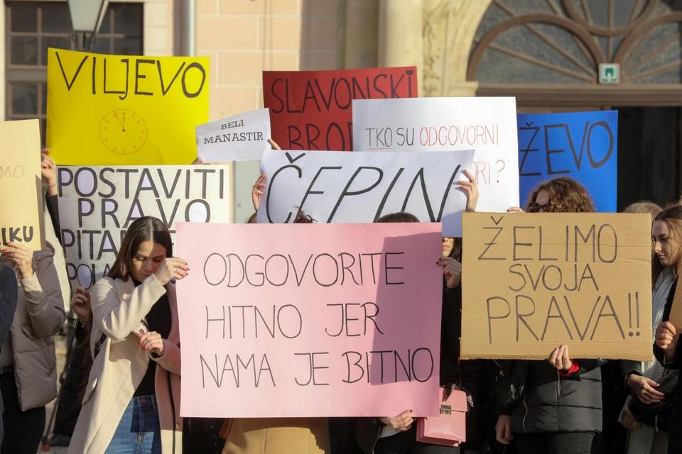 Prosvjedovali studenti Socijalnog rada, traže diplomski studij