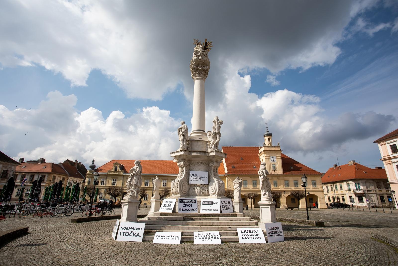 Kroz Osijek prošla povorka slobode – povorka protiv ograničavanja zbog koronavirusa