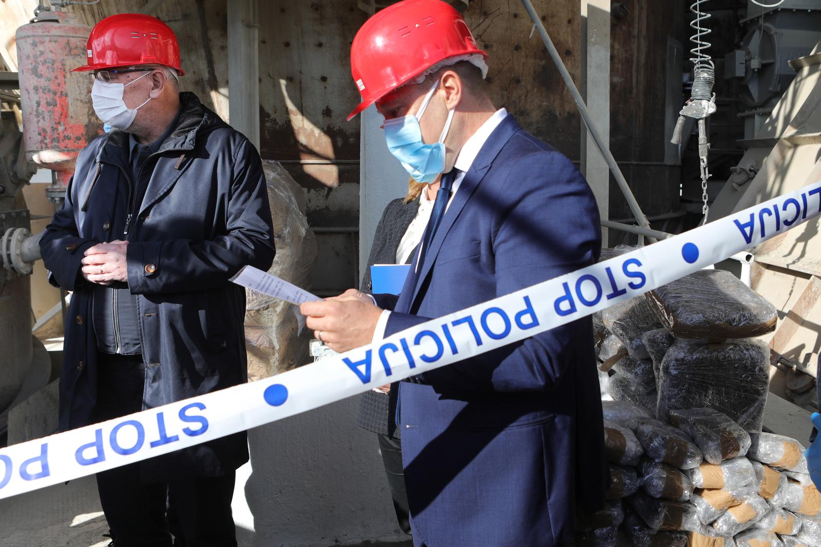 Spaljeno 2,1 tone droge u našičkoj cementari