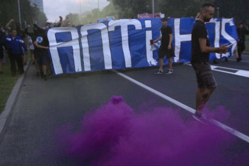 Atmosfera ispred stadiona Osijek – Lokomotiva