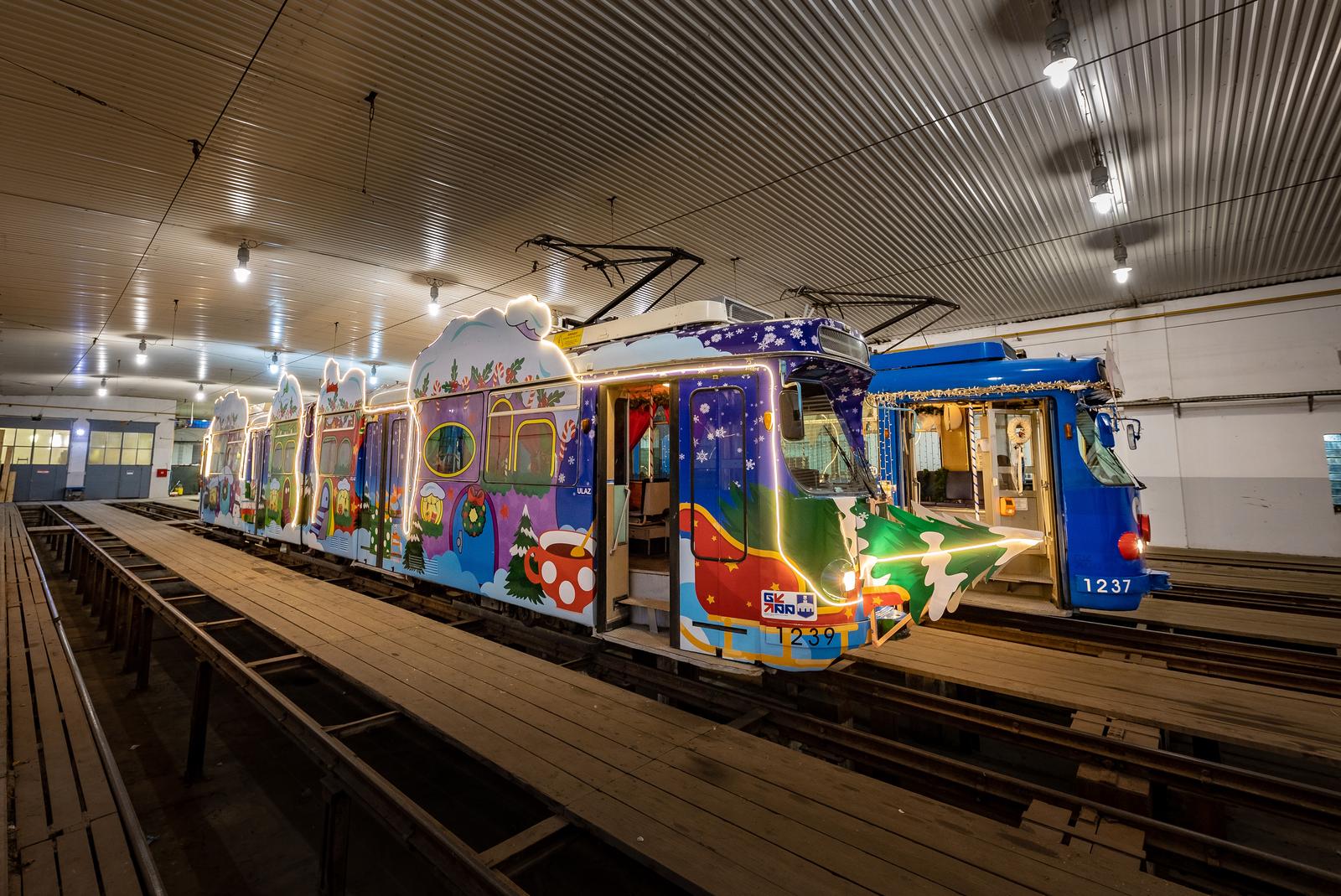 Božićni tramvaj GPP-a 2021.