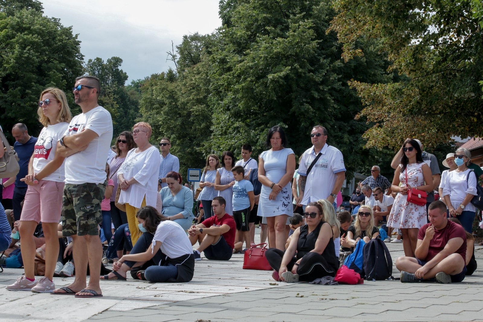 Vjernici na proslavi Velike Gospe u Aljmašu