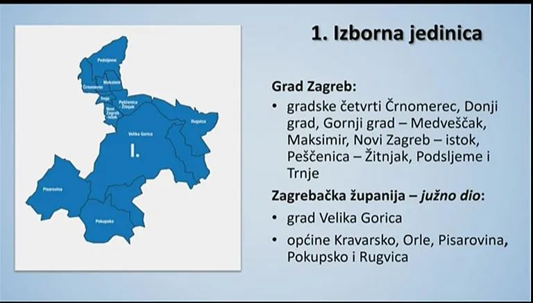 Nove izborne jedinice