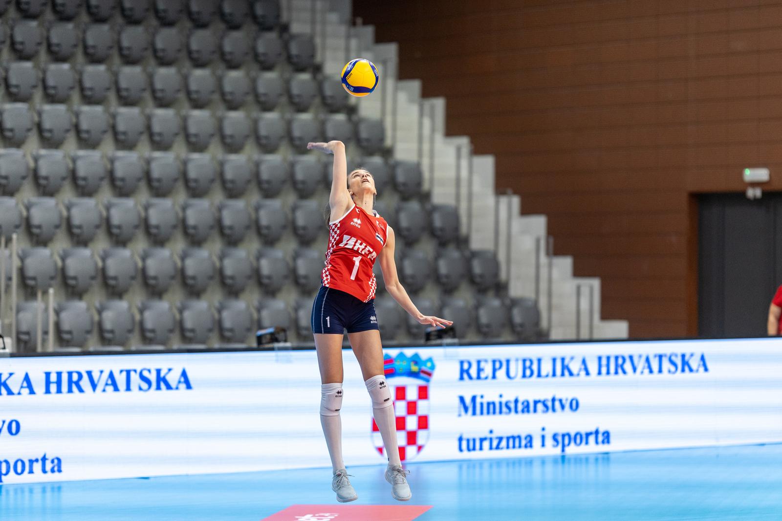 Hrvatske odbojkašice u Gradskom vrtu bolje od Slovakinja