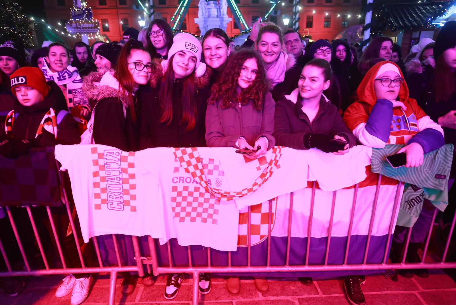 Doček Vatrenih u Osijeku