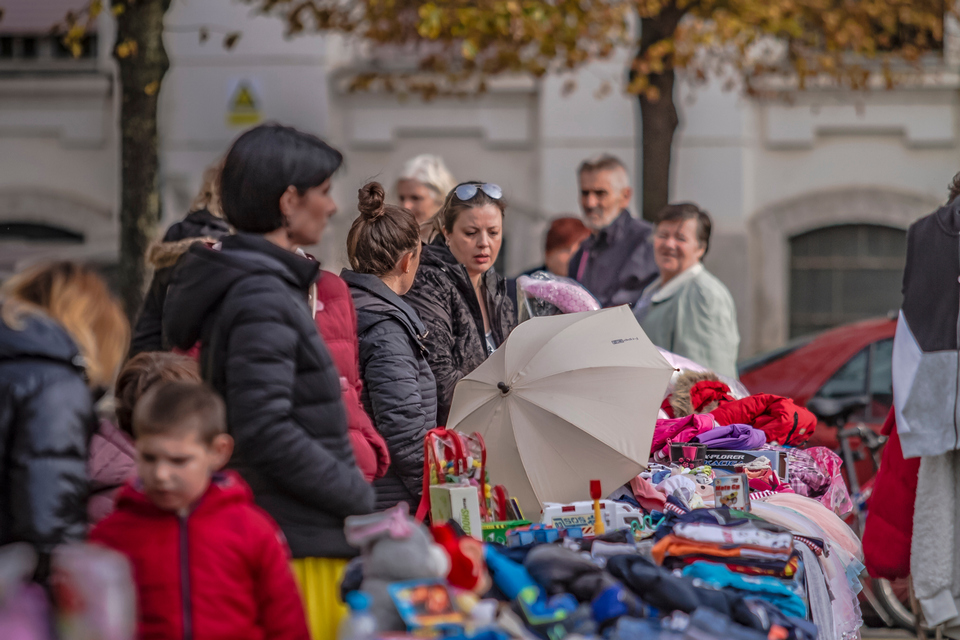 Dječji buvljak na osječkoj Tržnici