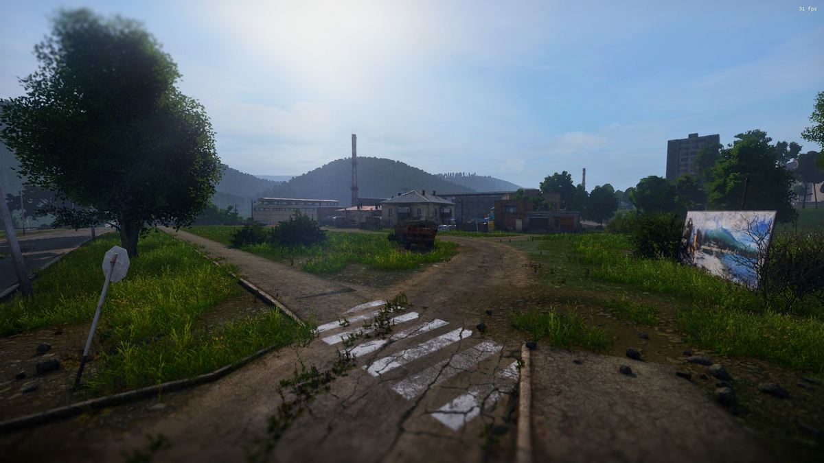 Ulaz na remizu s Trpimirove  (DayZ – mapa Esseker)
