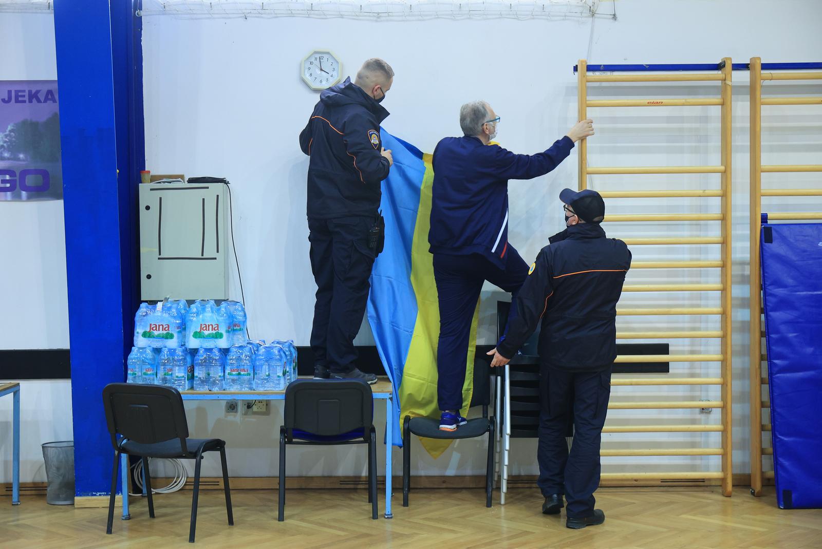 Dvorana Jug 2 pretvorena u prihvatni centar za izbjeglice