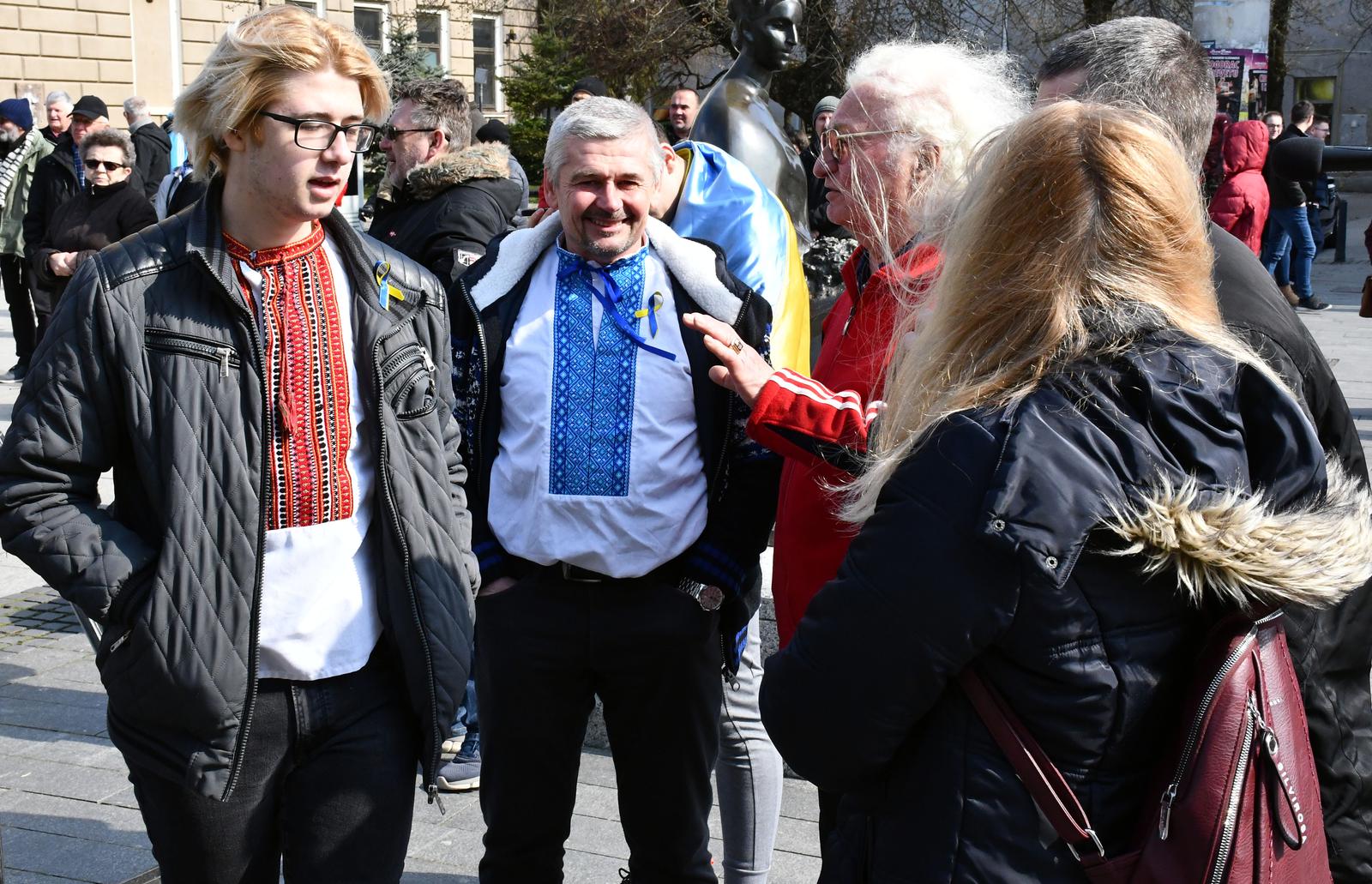 Skup podrške Ukrajini u Slavonskom Brodu