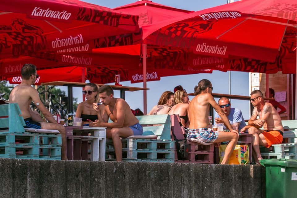 Subotnja uživancija na osječkoj Kopiki