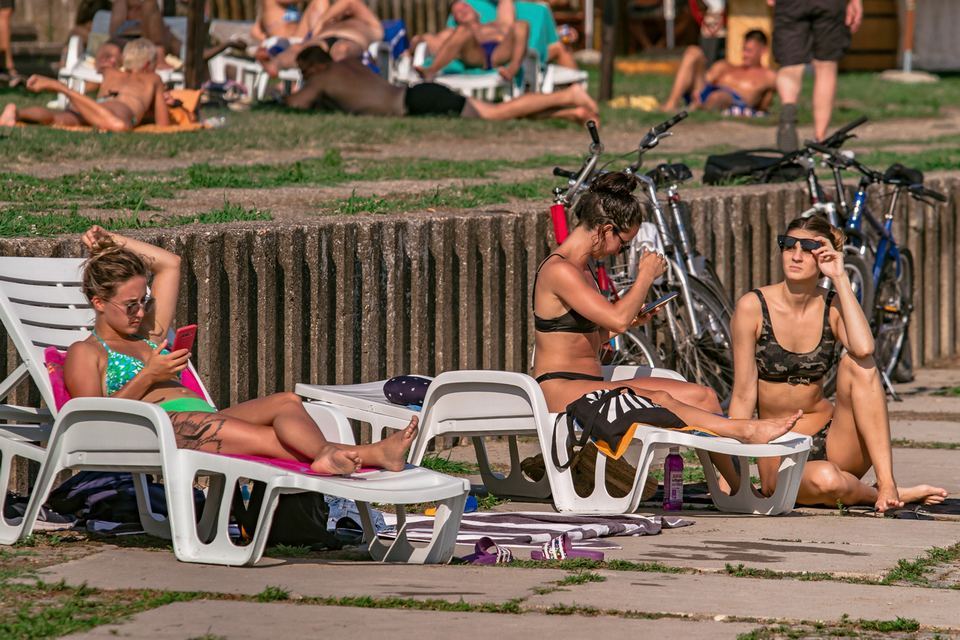 Subotnja uživancija na osječkoj Kopiki