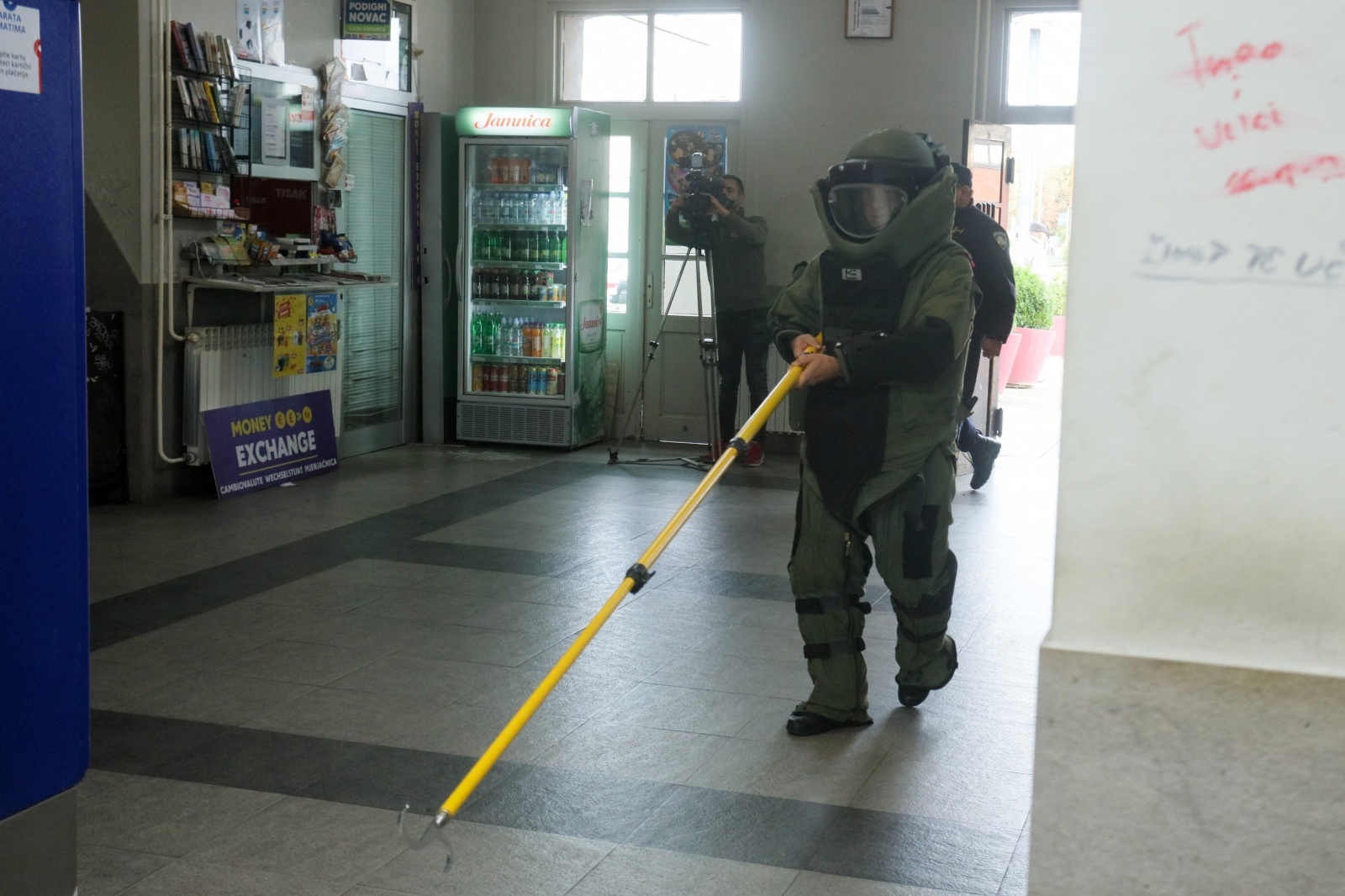 Na željezničkom kolodvoru održana pokazna vježba “Osijek 2019” Na željezničkom kolodvoru održana pokazna vježba “Osijek 2019”