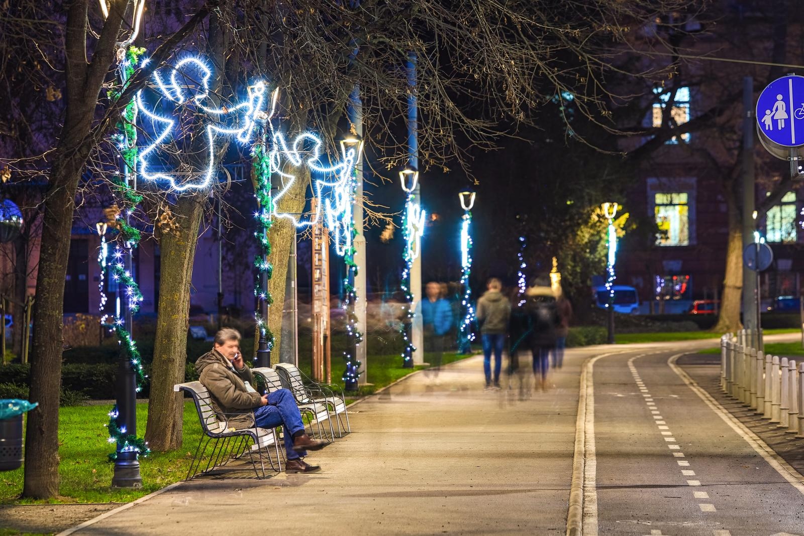 Adventska čarolija u središtu Osijeka 2020.