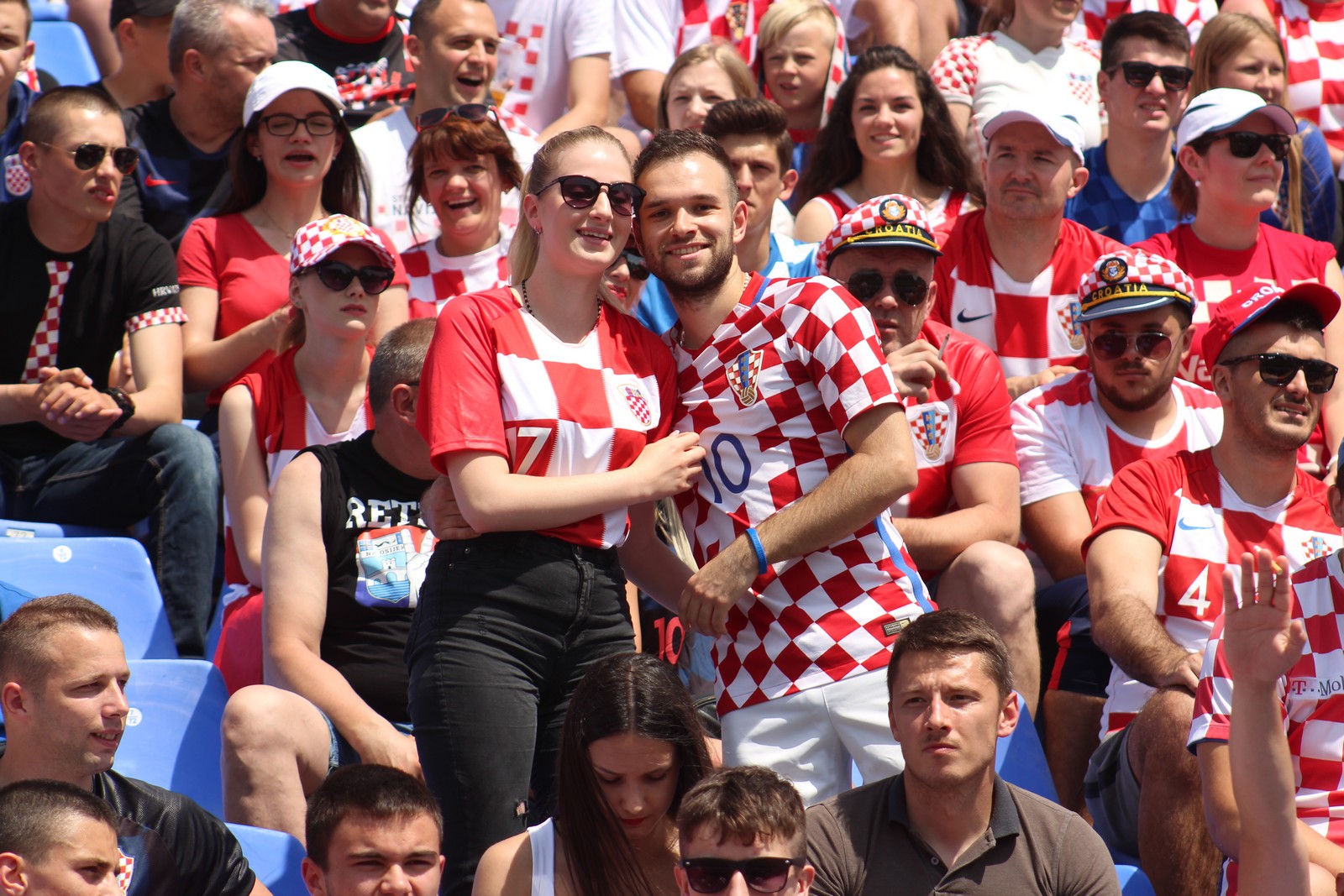 Hrvatska nogometna reprezentacija u Osijeku